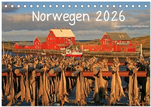 Buchcover Norwegen 2026 (Tischkalender 2026 DIN A5 quer), CALVENDO Monatskalender | Matthias Hanke | EAN 9783516187731 | ISBN 3-516-18773-5 | ISBN 978-3-516-18773-1