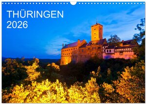 Buchcover THÜRINGEN 2026 (Wandkalender 2026 DIN A3 quer), CALVENDO Monatskalender | Werner Dieterich | EAN 9783516192193 | ISBN 3-516-19219-4 | ISBN 978-3-516-19219-3