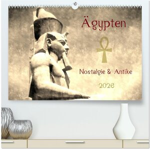 Buchcover Ägypten Nostalgie & Antike 2026 (hochwertiger Premium Wandkalender 2026 DIN A2 quer), Kunstdruck in Hochglanz | Peter Hebgen | EAN 9783516197914 | ISBN 3-516-19791-9 | ISBN 978-3-516-19791-4
