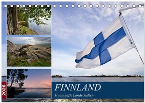 Buchcover FINNLAND Traumhafte Landschaften (Tischkalender 2026 DIN A5 quer), CALVENDO Monatskalender | Melanie Viola | EAN 9783516200683 | ISBN 3-516-20068-5 | ISBN 978-3-516-20068-3