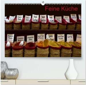 Buchcover Feine Küche (hochwertiger Premium Wandkalender 2026 DIN A2 quer), Kunstdruck in Hochglanz | AnGe AnGe | EAN 9783516227994 | ISBN 3-516-22799-0 | ISBN 978-3-516-22799-4