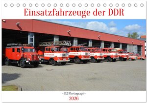 Buchcover Einsatzfahrzeuge der DDR (Tischkalender 2026 DIN A5 quer), CALVENDO Monatskalender | Sven Kläser | EAN 9783516285802 | ISBN 3-516-28580-X | ISBN 978-3-516-28580-2