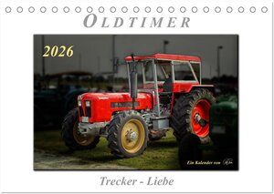Buchcover Oldtimer - Trecker Liebe (Tischkalender 2026 DIN A5 quer), CALVENDO Monatskalender | Peter Roder | EAN 9783516677539 | ISBN 3-516-67753-8 | ISBN 978-3-516-67753-9