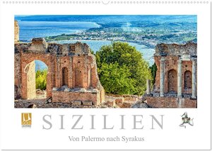 Buchcover Sizilien - Von Palermo nach Syrakus (Wandkalender 2026 DIN A2 quer), CALVENDO Monatskalender | Dieter Meyer | EAN 9783516682427 | ISBN 3-516-68242-6 | ISBN 978-3-516-68242-7