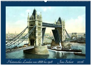 Buchcover Historisches London von 1888 bis 1918 (Wandkalender 2026 DIN A2 quer), CALVENDO Monatskalender | Jens Siebert | EAN 9783516683165 | ISBN 3-516-68316-3 | ISBN 978-3-516-68316-5