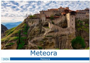 Buchcover Meteora - Dem Himmel so nah (Wandkalender 2026 DIN A3 quer), CALVENDO Monatskalender | Thomas Meinert | EAN 9783516684735 | ISBN 3-516-68473-9 | ISBN 978-3-516-68473-5