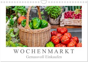 Buchcover Wochenmarkt - Genussvoll Einkaufen (Wandkalender 2026 DIN A4 quer), CALVENDO Monatskalender | Dieter Meyer | EAN 9783516684865 | ISBN 3-516-68486-0 | ISBN 978-3-516-68486-5