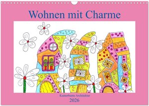 Buchcover Wohnen mit Charme (Wandkalender 2026 DIN A3 quer), CALVENDO Monatskalender | Sarnade Sarnade | EAN 9783516684964 | ISBN 3-516-68496-8 | ISBN 978-3-516-68496-4