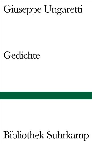 Buchcover Gedichte | Giuseppe Ungaretti | EAN 9783518010709 | ISBN 3-518-01070-0 | ISBN 978-3-518-01070-9