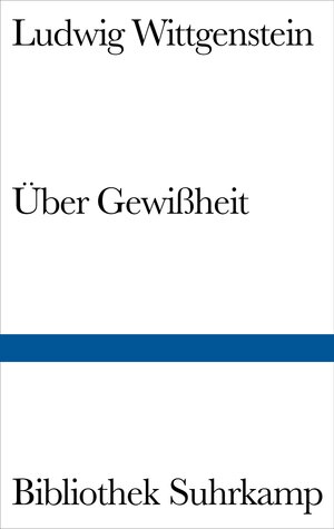 Buchcover Über Gewißheit | Ludwig Wittgenstein | EAN 9783518012505 | ISBN 3-518-01250-9 | ISBN 978-3-518-01250-5