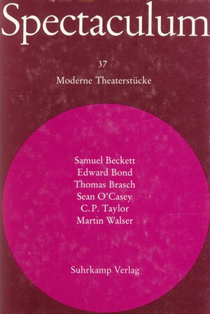 Buchcover Spectaculum 37 | Samuel Beckett | EAN 9783518091210 | ISBN 3-518-09121-2 | ISBN 978-3-518-09121-0