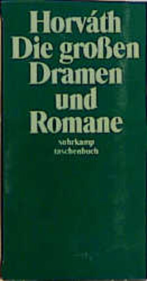 Die grossen Dramen und Romane: Die großen Dramen und Romane. 7 Bände in Kassette (suhrkamp taschenbuch)