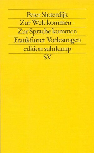 Zur Welt kommen - Zur Sprache kommen