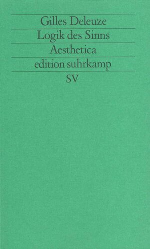 Logik des Sinns (edition suhrkamp)