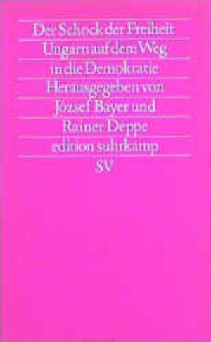 Buchcover Der Schock der Freiheit  | EAN 9783518118689 | ISBN 3-518-11868-4 | ISBN 978-3-518-11868-9