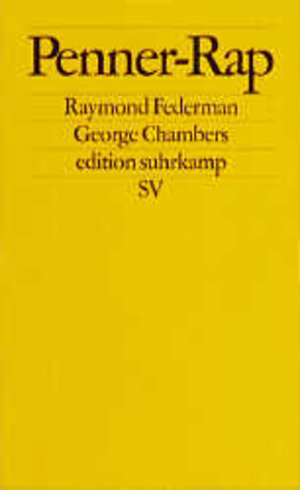 Buchcover Penner-Rap | Raymond Federman | EAN 9783518120200 | ISBN 3-518-12020-4 | ISBN 978-3-518-12020-0