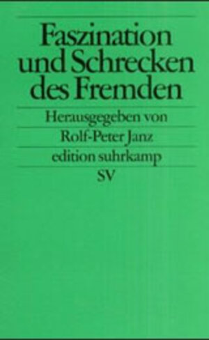 Buchcover Faszination und Schrecken des Fremden  | EAN 9783518121696 | ISBN 3-518-12169-3 | ISBN 978-3-518-12169-6