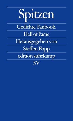 Buchcover Spitzen  | EAN 9783518127193 | ISBN 3-518-12719-5 | ISBN 978-3-518-12719-3