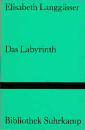 Buchcover Das Labyrinth | Elisabeth Langgässer | EAN 9783518221761 | ISBN 3-518-22176-0 | ISBN 978-3-518-22176-1