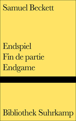 Bibliothek Suhrkamp: Endspiel Fin de partie Endgame