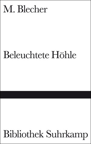Buchcover Beleuchtete Höhle | M. Blecher | EAN 9783518224342 | ISBN 3-518-22434-4 | ISBN 978-3-518-22434-2