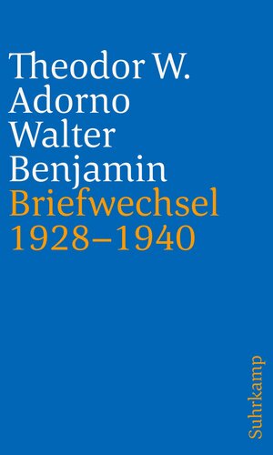 Buchcover Briefe und Briefwechsel | Theodor W. Adorno | EAN 9783518242728 | ISBN 3-518-24272-5 | ISBN 978-3-518-24272-8