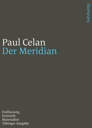 Buchcover Werke. Tübinger Ausgabe | Paul Celan | EAN 9783518243152 | ISBN 3-518-24315-2 | ISBN 978-3-518-24315-2
