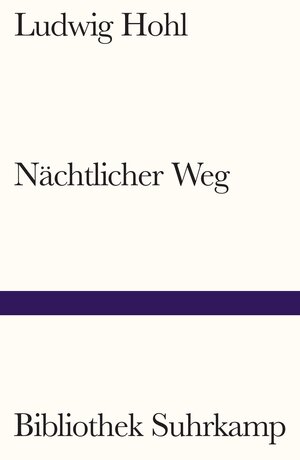 Buchcover Nächtlicher Weg | Ludwig Hohl | EAN 9783518244364 | ISBN 3-518-24436-1 | ISBN 978-3-518-24436-4