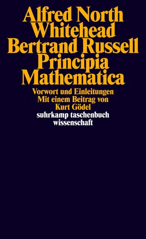 Buchcover Principia Mathematica | Bertrand Russell | EAN 9783518281932 | ISBN 3-518-28193-3 | ISBN 978-3-518-28193-2