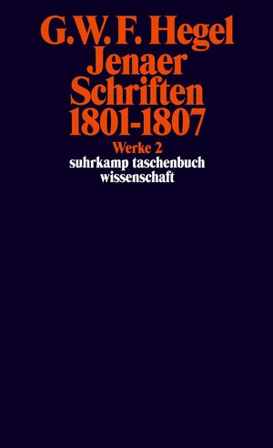 Buchcover Werke in 20 Bänden mit Registerband | Georg Wilhelm Friedrich Hegel | EAN 9783518282021 | ISBN 3-518-28202-6 | ISBN 978-3-518-28202-1