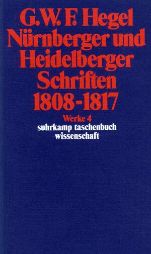 Buchcover Werke in 20 Bänden mit Registerband | Georg Wilhelm Friedrich Hegel | EAN 9783518282045 | ISBN 3-518-28204-2 | ISBN 978-3-518-28204-5