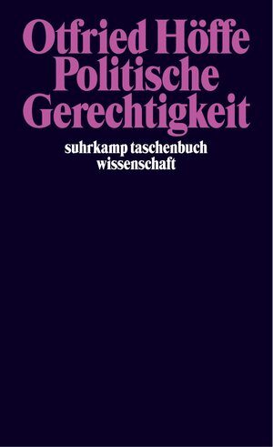 Buchcover Politische Gerechtigkeit | Otfried Höffe | EAN 9783518284001 | ISBN 3-518-28400-2 | ISBN 978-3-518-28400-1