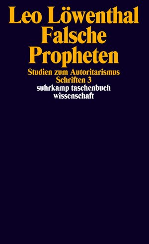 Buchcover Schriften. 5 Bände | Leo Löwenthal | EAN 9783518285039 | ISBN 3-518-28503-3 | ISBN 978-3-518-28503-9