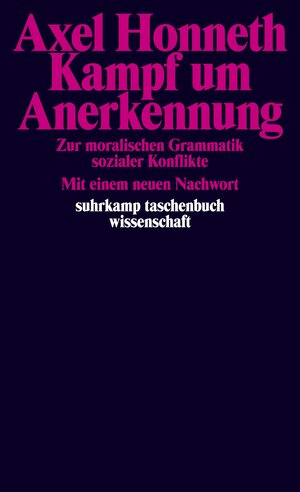 Buchcover Kampf um Anerkennung | Axel Honneth | EAN 9783518287293 | ISBN 3-518-28729-X | ISBN 978-3-518-28729-3