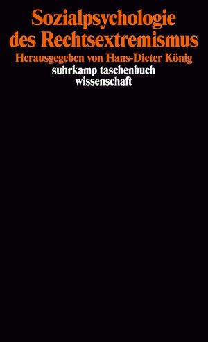 Buchcover Sozialpsychologie des Rechtsextremismus  | EAN 9783518289754 | ISBN 3-518-28975-6 | ISBN 978-3-518-28975-4