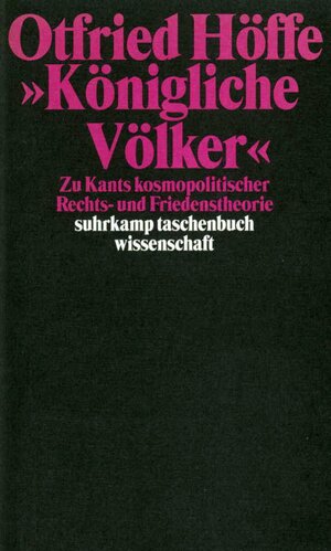 Buchcover »Königliche Völker« | Otfried Höffe | EAN 9783518291191 | ISBN 3-518-29119-X | ISBN 978-3-518-29119-1