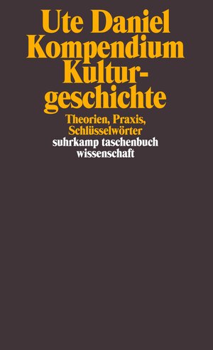 Kompendium Kulturgeschichte: Theorien, Praxis, Schlüsselwörter: Theorien, Praxis, Schlüsselworte (suhrkamp taschenbuch wissenschaft)