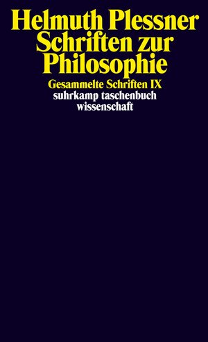 Buchcover Gesammelte Schriften in zehn Bänden | Helmuth Plessner | EAN 9783518292327 | ISBN 3-518-29232-3 | ISBN 978-3-518-29232-7