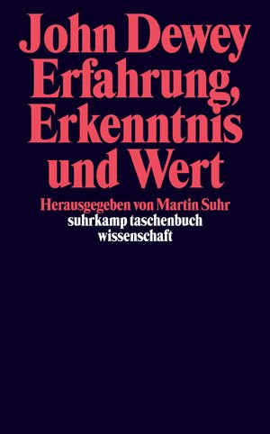 Erfahrung, Erkenntnis und Wert (suhrkamp taschenbuch wissenschaft)