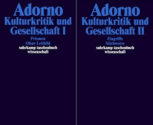 Gesammelte Schriften in 20 Bänden: Band 10: Kulturkritik und Gesellschaft. Prismen. Ohne Leitbild. Eingriffe. Stichworte. Anhang. 2 Bände (suhrkamp taschenbuch wissenschaft)