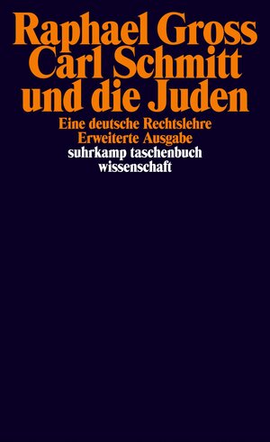 Carl Schmitt und die Juden: Eine deutsche Rechtslehre (suhrkamp taschenbuch wissenschaft)