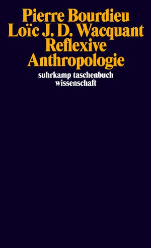 Buchcover Reflexive Anthropologie | Pierre Bourdieu | EAN 9783518293935 | ISBN 3-518-29393-1 | ISBN 978-3-518-29393-5