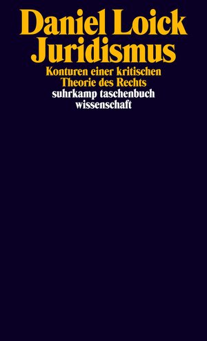 Buchcover Juridismus | Daniel Loick | EAN 9783518298121 | ISBN 3-518-29812-7 | ISBN 978-3-518-29812-1