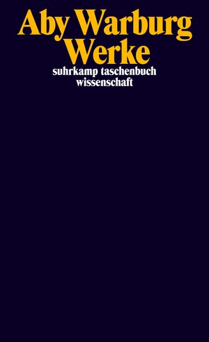Buchcover Werke in einem Band | Aby Warburg | EAN 9783518298428 | ISBN 3-518-29842-9 | ISBN 978-3-518-29842-8