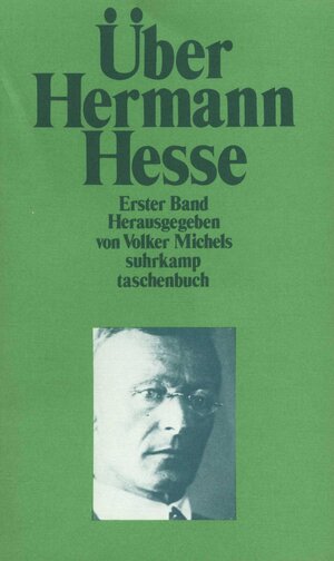 Buchcover Über Hermann Hesse  | EAN 9783518368312 | ISBN 3-518-36831-1 | ISBN 978-3-518-36831-2