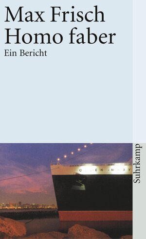 Buchcover Homo faber | Max Frisch | EAN 9783518368541 | ISBN 3-518-36854-0 | ISBN 978-3-518-36854-1
