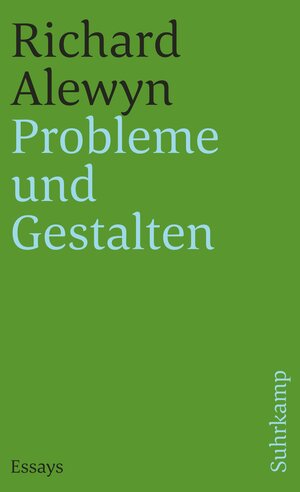 Buchcover Probleme und Gestalten | Richard Alewyn | EAN 9783518373453 | ISBN 3-518-37345-5 | ISBN 978-3-518-37345-3