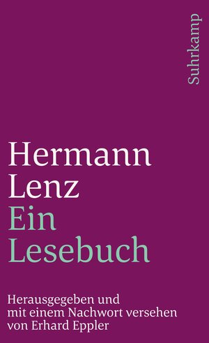 Buchcover Ein Lesebuch | Hermann Lenz | EAN 9783518391785 | ISBN 3-518-39178-X | ISBN 978-3-518-39178-5