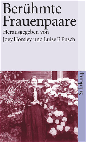 Buchcover Berühmte Frauenpaare  | EAN 9783518399040 | ISBN 3-518-39904-7 | ISBN 978-3-518-39904-0