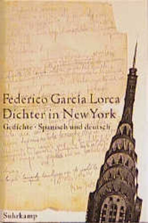 Buchcover Dichter in New York /Poeta en Nueva York | Federico García Lorca | EAN 9783518411674 | ISBN 3-518-41167-5 | ISBN 978-3-518-41167-4